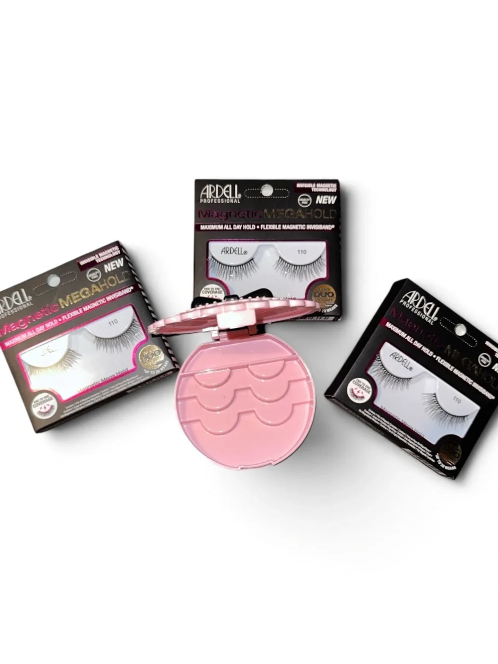 Ardell Magnetic MegaHold False Lashes & Pink Bow Case
